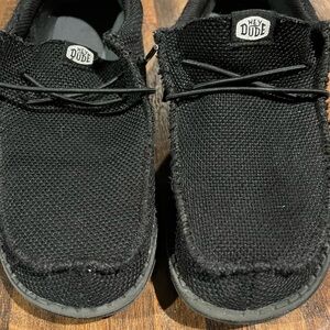 Hey Dude Black Slip-On Loafers Casual Comfort